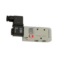 3/2-Wegeventil, elektropneumatisch, monostabil, G 3/8, NC, 110 V AC
