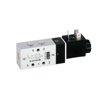 Airtec M-04-511-HNR-412, 5/2-Wege monostabil, mechanische Feder